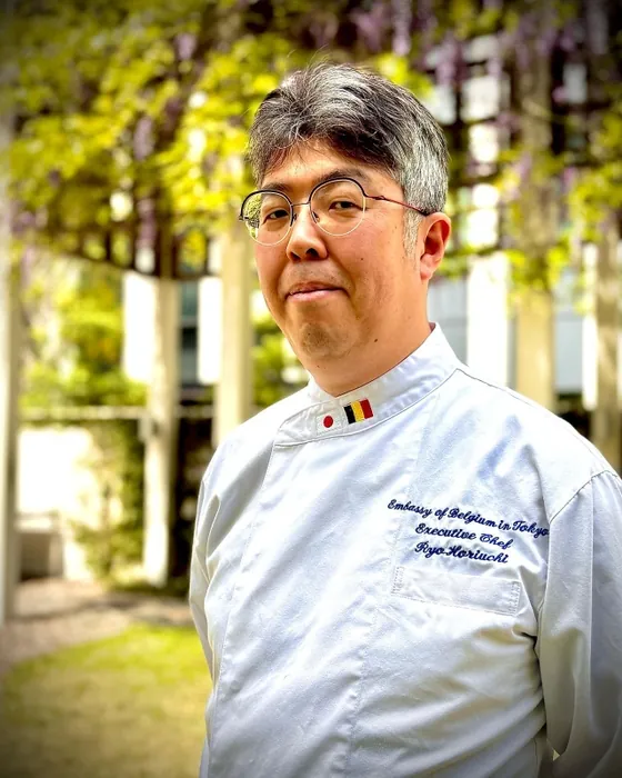 Ryo Horiuchi, Executive Chef, Embassy of the Kingdom of Belgium in Tokyo